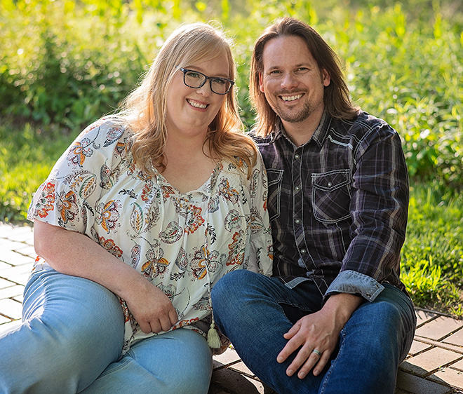 loving couple ready to adopt